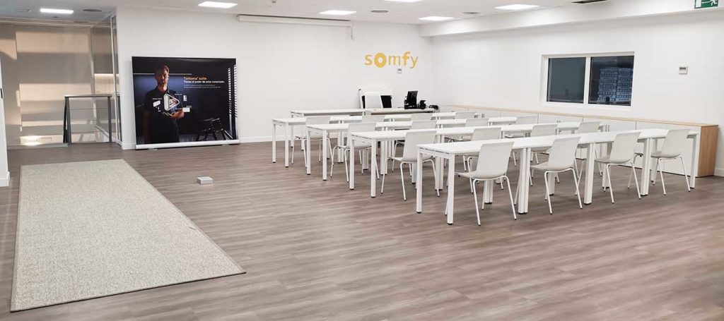 Training room Somfy